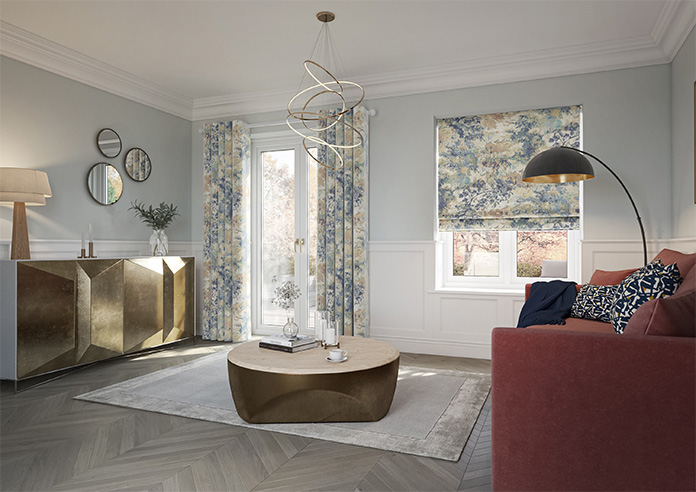 Ennerdale, Wedgewood - Twist&Fit Roman Blind - Image 7